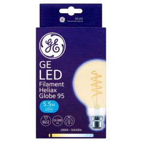 GE LED Filament Heliax Globe 95