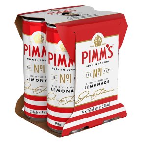 Pimm's Perfectly Mixed with Lemonade