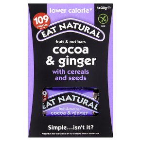 Eat Natural Lower Calorie Cocoa & Ginger Bars
