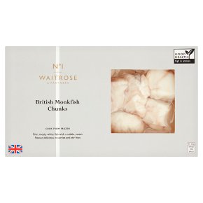 Waitrose 1 British Monkfish Chunks