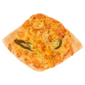 Cheese & Jalapeno Pepper Focaccia