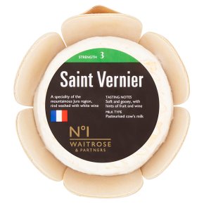 Waitrose 1 saint vernier wine washed cheese, strength 3