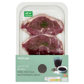 Waitrose Lamb Leg Steaks