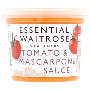 essential Waitrose Tomato and Mascarpone Sauce
