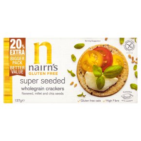 Nairn's Super Seeded Wholegrain Crackers