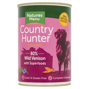 Country Hunter Venison, Fruit & Veg