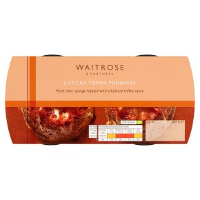 Waitrose Sticky Toffee Puddings