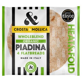 Crosta & Mollica Wholeblend Piadina Italian Flatbreads