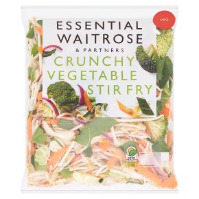 essential Waitrose crunchy vegetable stir fry
