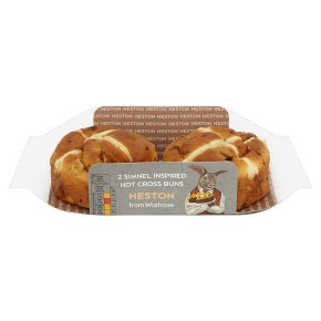 Heston Simnel Inspired Hot Cross Buns