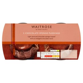 Waitrose Chocolate Sponge Puddings