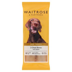 Waitrose chew bones with chicken