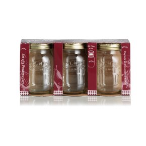 Kilner 0.5 litre preserving jar, set of 3