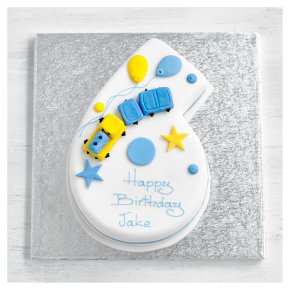 6th Birthday Train Cake