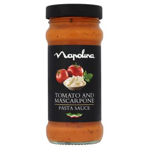 Napolina tomato & mascarpone pasta sauce