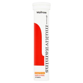 Waitrose Multivitamins Orange