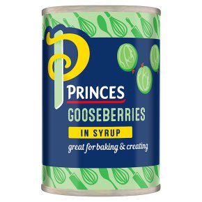 Princes gooseberries in syrup