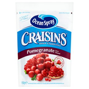 Ocean Spray pomegranate infused craisins