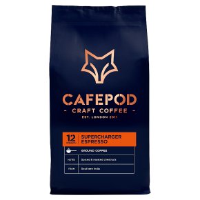 CafePod Coffee Co. Ground Coffee Supercharger