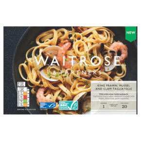 Waitrose King Prawn, Mussel & Clam Tagliatelle