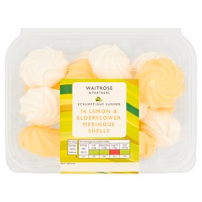 Waitrose Lemon & Elderflower Meringue Shells