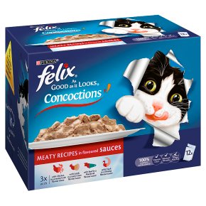 Felix As Good As It Looks Cat Food Concoctions Meaty