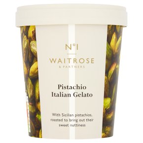 Waitrose 1 pistachio Italian gelato