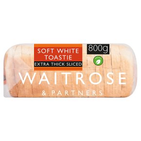 Waitrose Soft White Thick Bread
