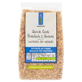 Waitrose LOVE life freekeh & quinoa