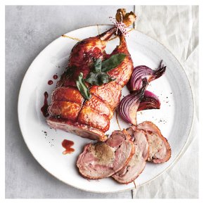 Waitrose & Partners Easy Carve Duck with Plum Glaze