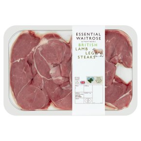 essential Waitrose British Lamb Steaks