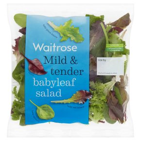 Waitrose babyleaf salad