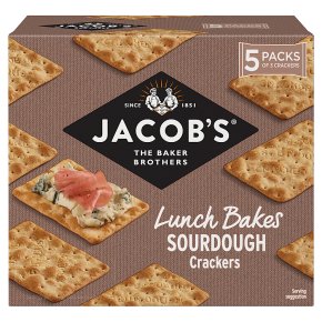 Jacob's Lunch Bakes Sourdough Crackers