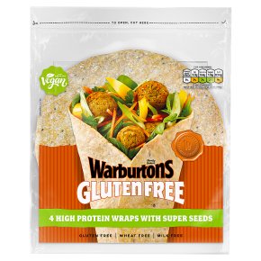 Warburtons 4 Protein Wraps