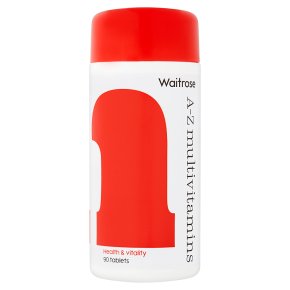 Waitrose A-Z Multivitamins