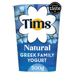 Tims Dairy Greek style natural yogurt