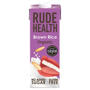 Rude Health organic longlife brown rice drink