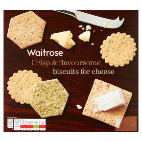 Waitrose biscuits for cheese
