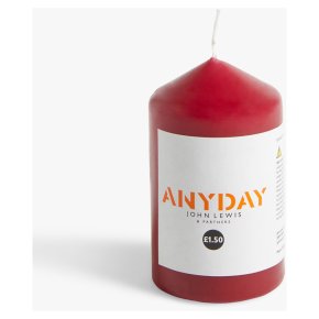 essential Waitrose Red Pillar Small
