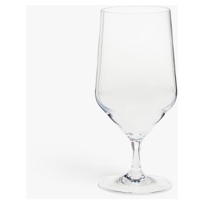 Waitrose Home Acrylic Beer Goblet