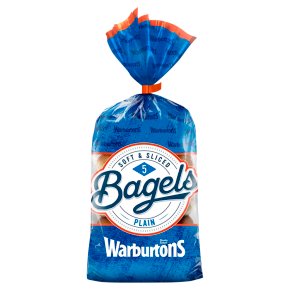 Warburtons Bagels Plain