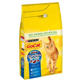 Go-Cat Crunchy and Tender Dry Cat Food Salmon