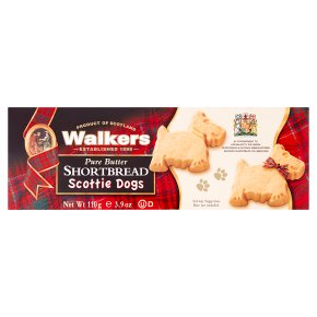 Walkers shortbread scottie dogs