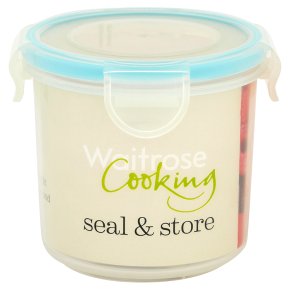 Waitrose Seal & Store 0.32 litre round container
