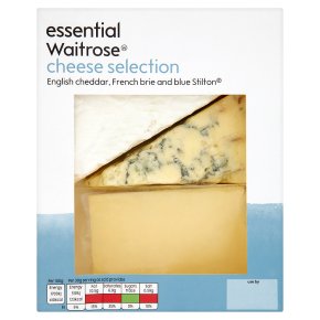 essential Waitrose cheese selection pack