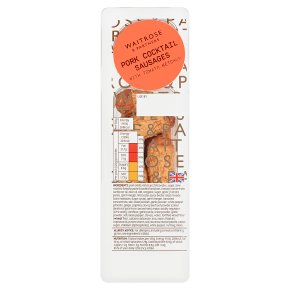 Waitrose Mini Pork Sausages