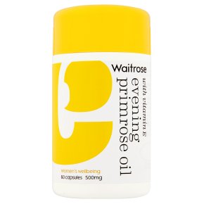 Waitrose Vitamin E Evening Primrose Oil