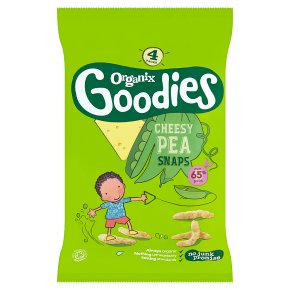 Organix Goodies Cheesy Pea Snaps