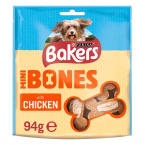 Bakers Mini Bones Chicken Dog Treats
