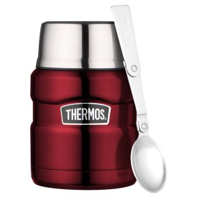 Thermos red 0.47 litre flask